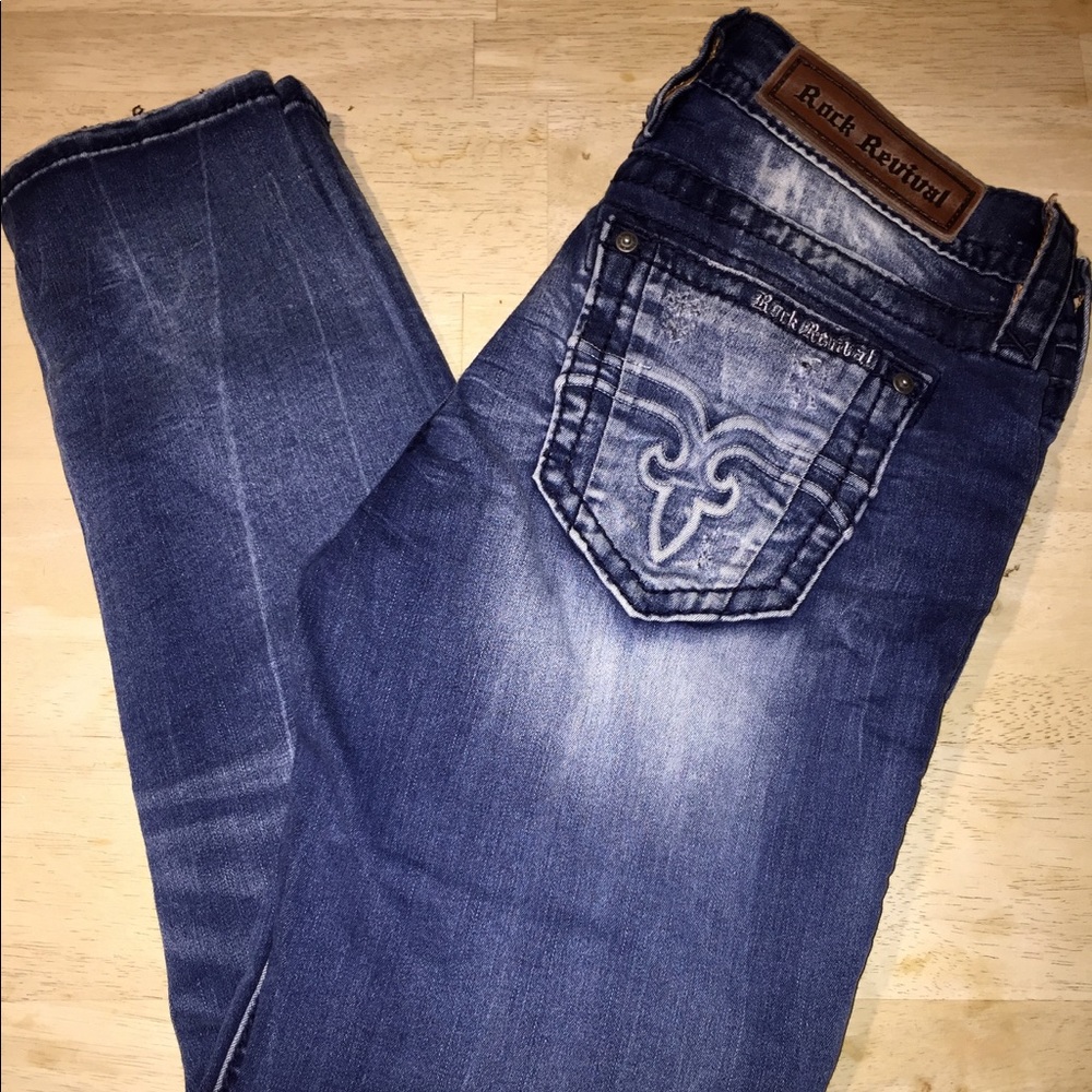 Rock Revival ankle skinny jeans